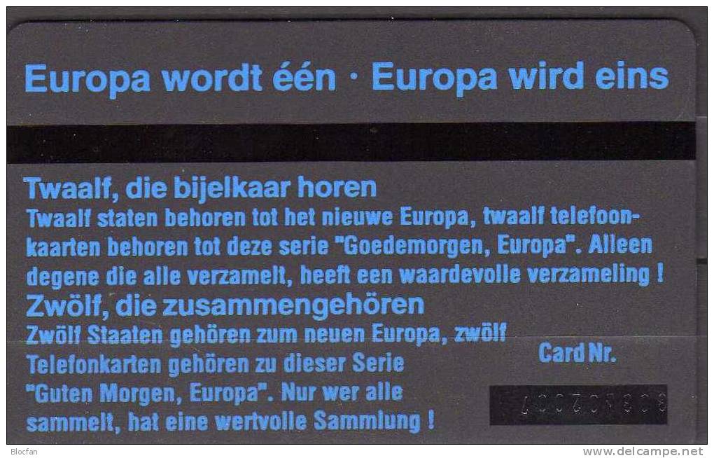 EU Binnenmarkt 1993 A Guten Morgen Europa Greece ** 12€ MINT Telefoonkaart Good Morning Europe TC 303L Of Netherlands - Griechenland