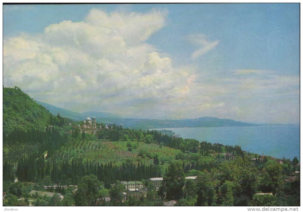 Georgia-Postcard 1983-New Athos-Panorama - Georgien