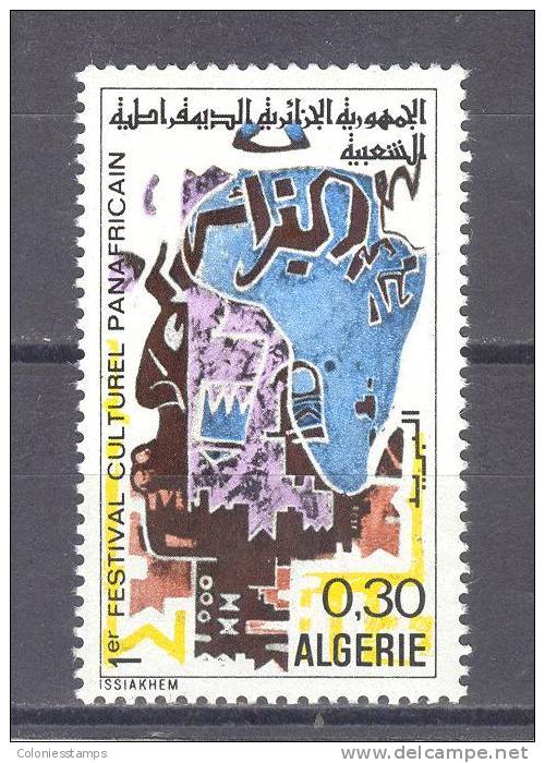 (SA0017) ALGERIA, 1969 (1st Pan-African Culture Festival, Algiers). Mi # 531. MNH** Stamp - Algerien (1962-...)