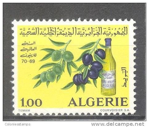 (SA0014) ALGERIA, 1970 (Olive Year). Mi # 551. MNH** Stamp - Algérie (1962-...)