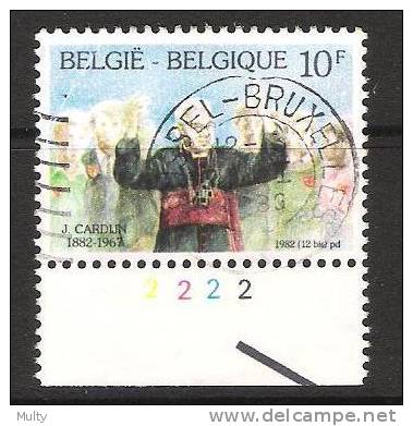 Belgie OCB 2068 (0) Met Plaatnummer 2. - 1981-1990