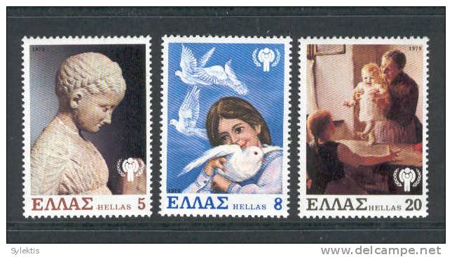 GREECE 1979   International Year Of The Child  SET MNH - Unused Stamps