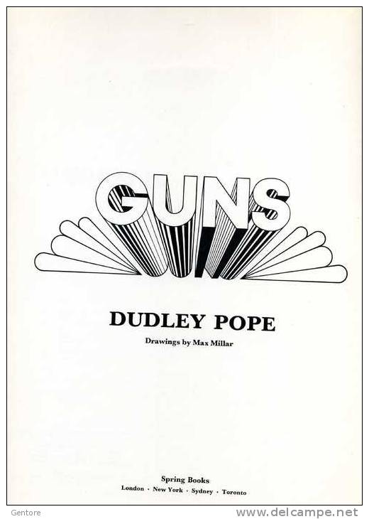 "GUNS"   By Dudley Poe  Edition 1969 - Anglais