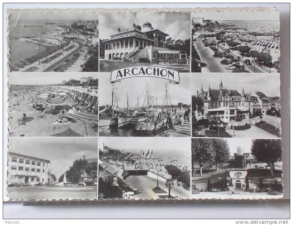 (33) - ARCACHON - MULTIVUES - 1964 - Arcachon