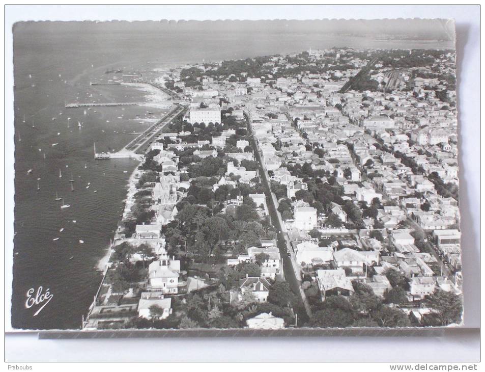 (33) - ARCACHON - VUE D' ENSEMBLE - LA VILLE ET LES PLAGES - 1957 - Arcachon