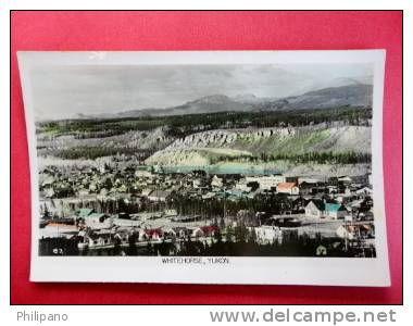 Real Photo  By Gowen -- Undivded Back Whitehorse Yukon      =====  Ref  391 - Yukon