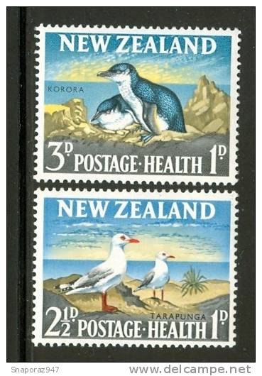 1964 Nuova Zelanda Uccelli Birds Vogel Oiseaux Set MNH**B251 - Neufs