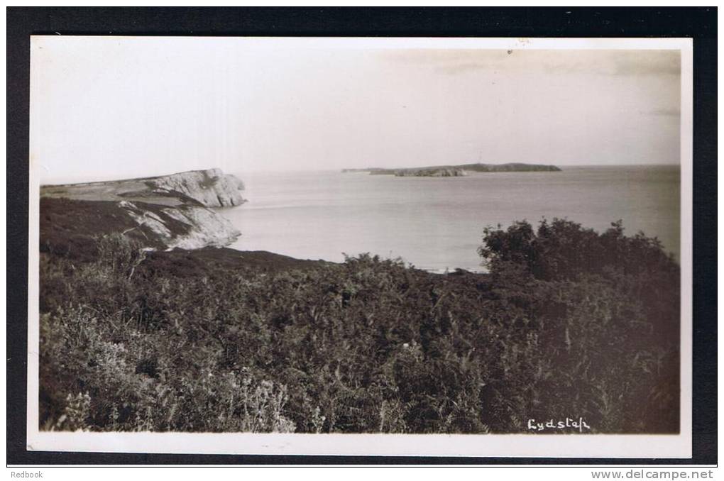 RB 828 - Real Photo Postcard Lydstep Pembrokeshire Wales - Pembrokeshire