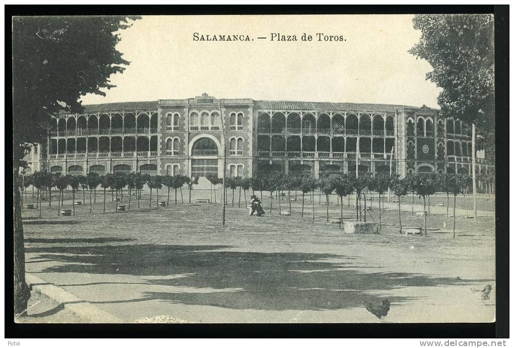 OLD POSTCARD SALAMANCA PLAZA TOROS POSTAL ESPAÑA CARTE POSTALE - Salamanca