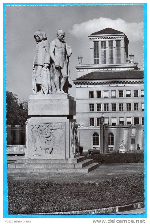 Switzerland -Geneve-Le Monument Albert Thomas. (7095) - Genève