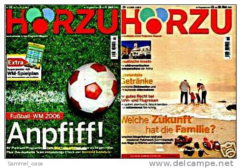 2 X HÖR ZU Fernsehzeitschriften  -  Vom Mai 2006  -  Für Sammler Und Mecki Freunde - Film & TV