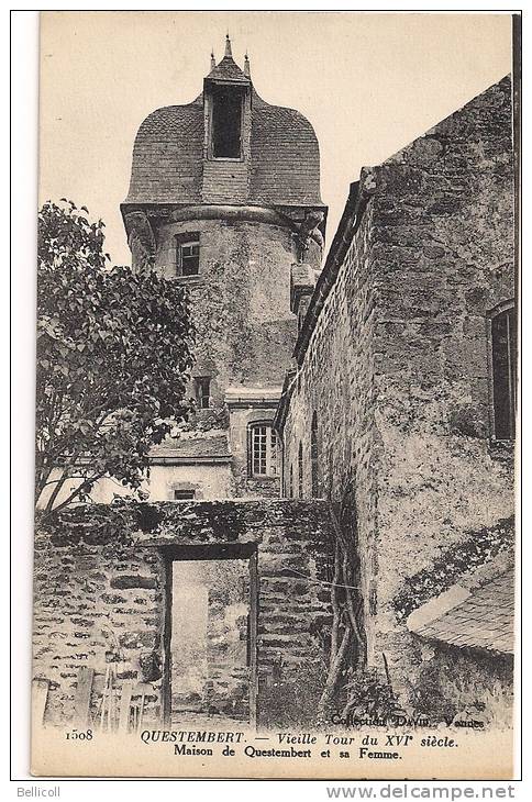 1508  -  QUESTEMBERT  -  Vieille Tour Du  XVIè Siècle - Questembert