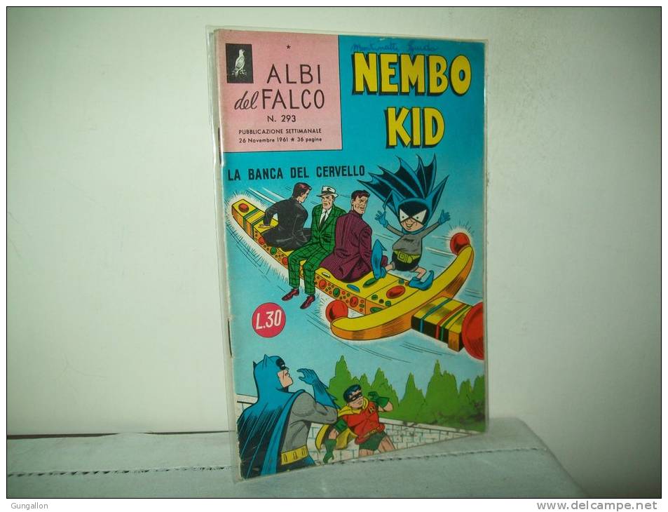 Albi Del Falco "Nembo Kid (Mondadori 1961)  N. 293 - Super Eroi