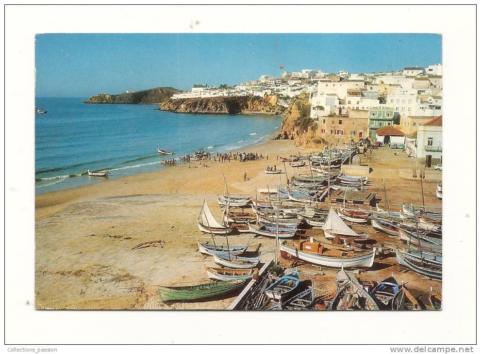 Cp, Portugal, Algarve, Albufeira, Plage Des Pêcheurs, Voyagée - Otros & Sin Clasificación