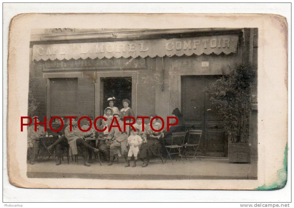 CAFE-L.MOREL-CARTE PHOTO-ANIMATION-FRANCE-UNLOKALISIERT- - Cafes