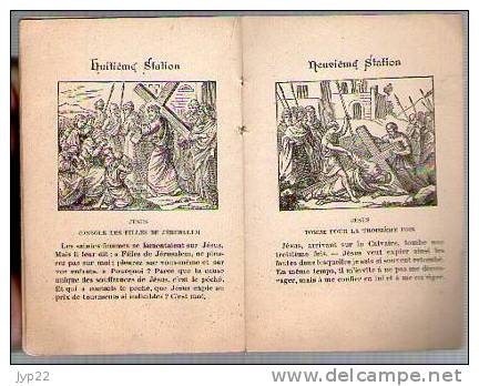 Livret Courtes Méditations Pour Le Chemin De Croix Imp. Paul Feron-Vrau 10-03-1902 - 19 Pages - Santini