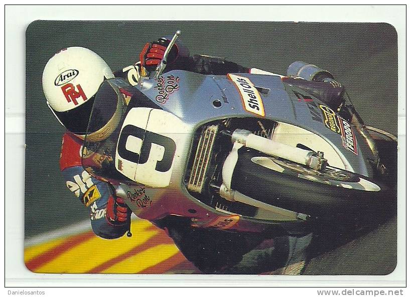 1991 Pocket Poche Bolsillo Calender Calandrier Calendario  Motorbikes Motorcycles Motos Races - Big : 1991-00