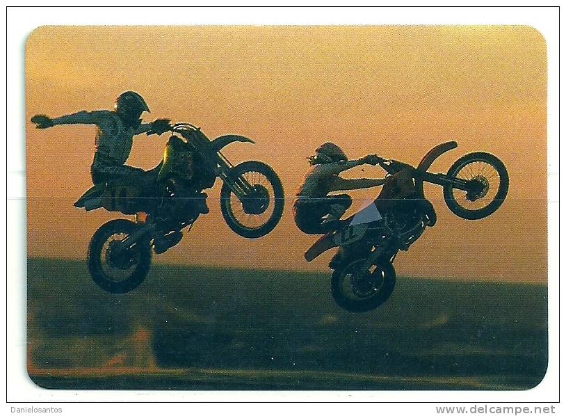 1993 Pocket Poche Bolsillo Calender Calandrier Calendario  Motorbikes Motorcycles Motos Motocross - Grand Format : 1991-00