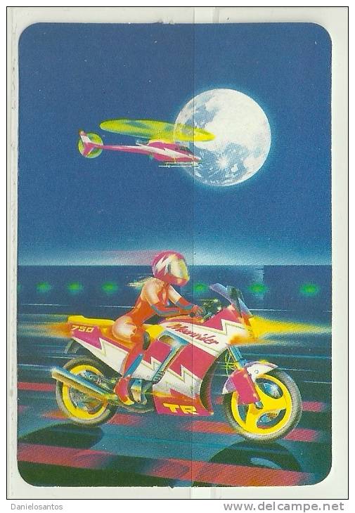 1995 Pocket Poche Bolsillo Calender Calandrier Calendario  Motorbikes Motorcycles Motos - Grand Format : 1991-00