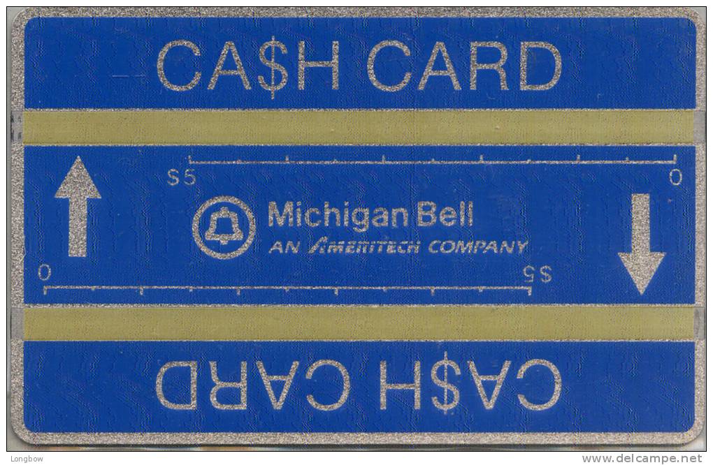 USA-MB-03-1987-$10-BLUE-CN.707C-MINT - [1] Hologrammkarten (Landis & Gyr)