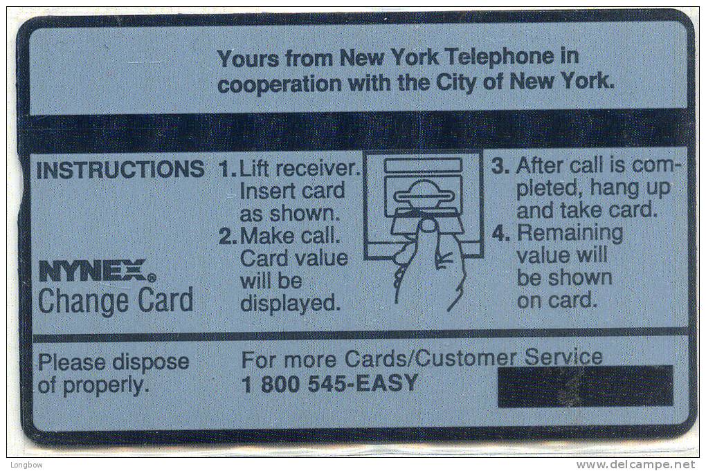 USA-NL-02-1991-$1-PHONE COMPLIMENTARY CARD-CN.108E-MINT - Cartes Holographiques (Landis & Gyr)