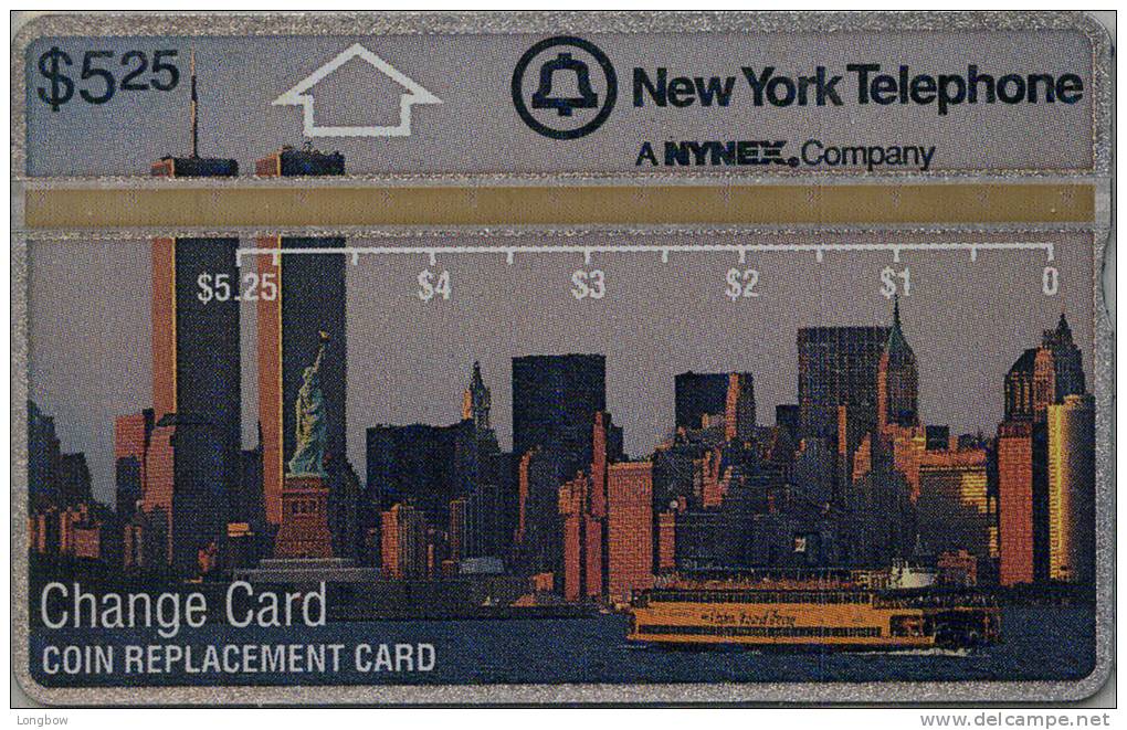 USA-NL-01-1991-$5.25-NYC BY DAY-CN.108D-MINT - Cartes Holographiques (Landis & Gyr)
