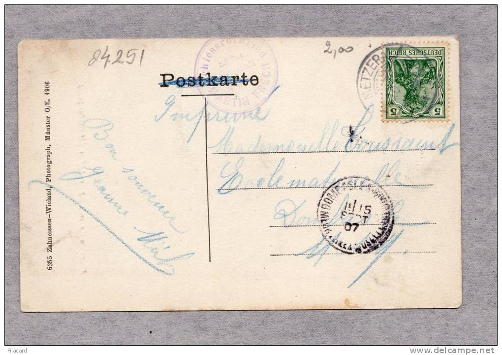 24251  Germania,    Munstertal, Fischboedle  Mit  Spitzkopfen (Munsterthal);  VG  1907 - Muenstertal