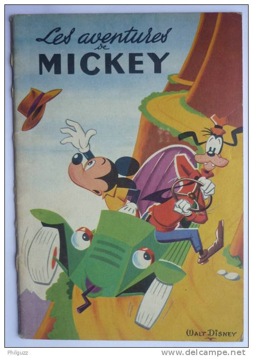 Album BD LES AVENTURES DE MICKEY - GRAND MERE CANE - EDICOQ 1959 Enfantina - Disney