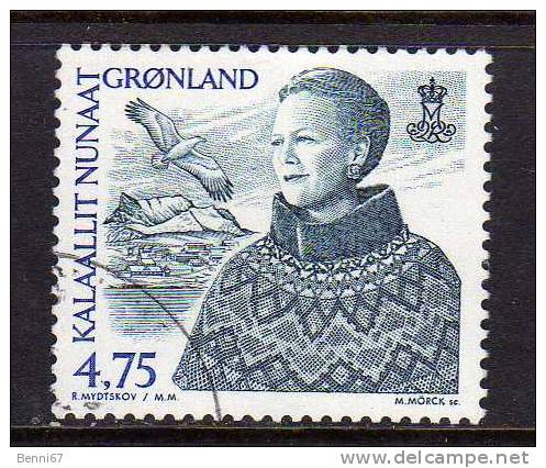 GROENLAND Greenland 2000 Reine Queen  Yv 335 OBL - Gebraucht