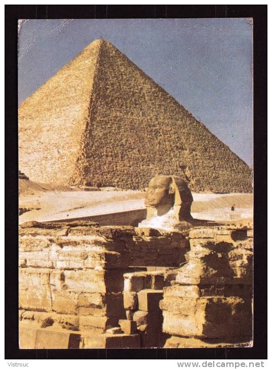 GIZA Pyramids And Sphinx - Circulé - Circulated - Gelaufen. - Guiza