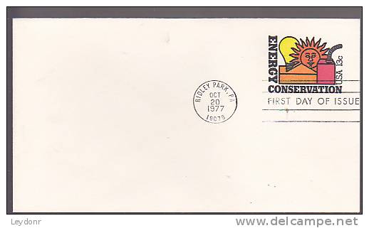 FDC Energy Conservation - 1971-1980