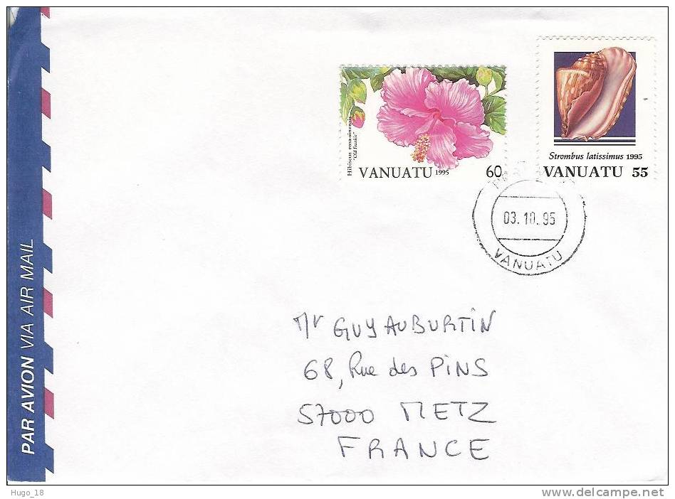 Lettre De Vanuatu - Vanuatu (1980-...)