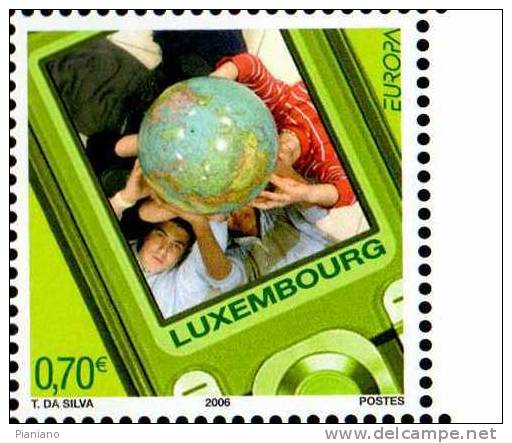 PIA  -  LUSSEMBURGO  - 2006 : EUROPA   -   (Yv  1659-60) - Unused Stamps