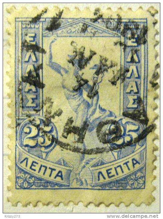 Greece 1901 Hermes 25l - Used - Gebraucht