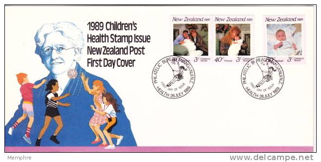 1989  FDC   Health Stamp  Duke And Duchess Of York - FDC