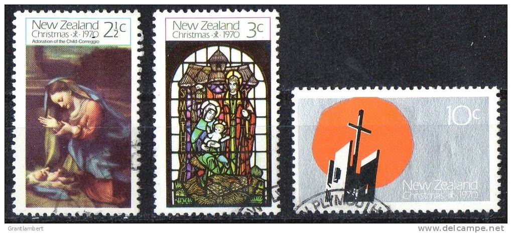 New Zealand 1970 Christmas Used - Used Stamps