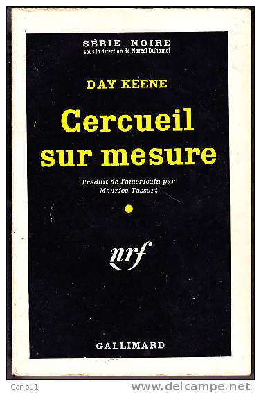 C1 Day KEENE Cercueil Sur Mesure 1960 SERIE NOIRE Epuise - Série Noire