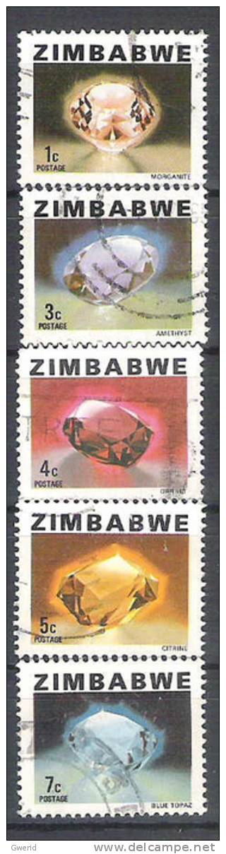 Zimbabwe N° YVERT 1/5 OBLITERE - Zimbabwe (1980-...)