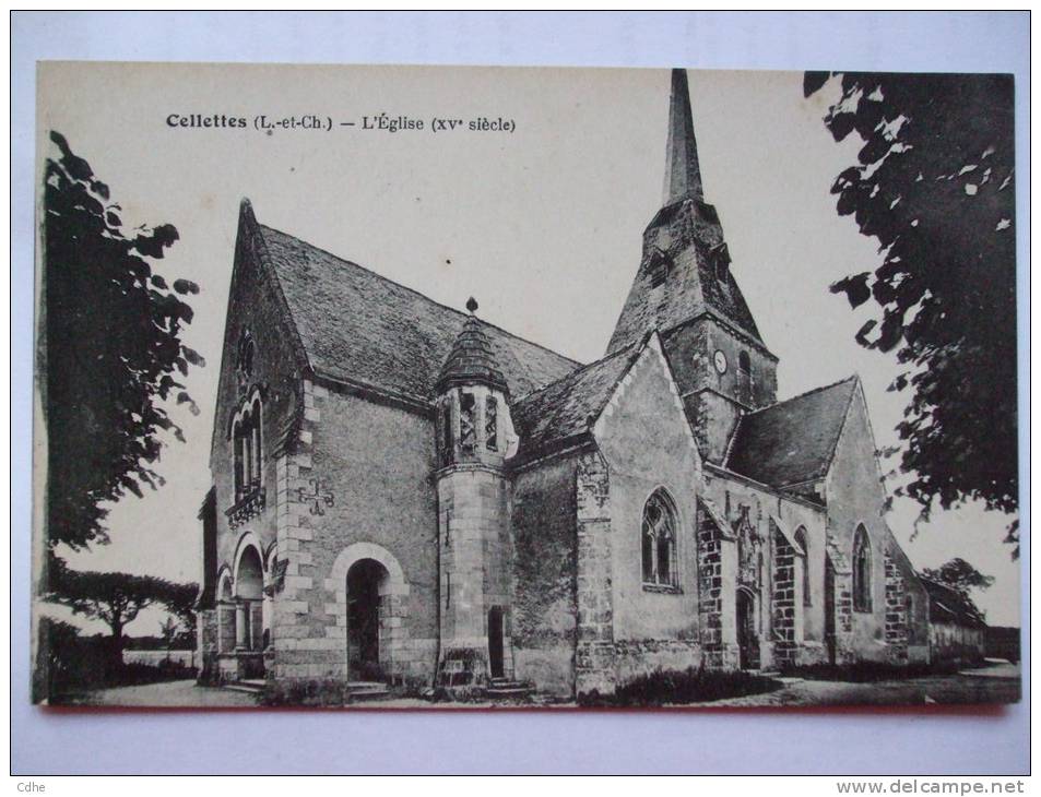 41 - BB -  CELLETTES - L' EGLISE - Autres & Non Classés