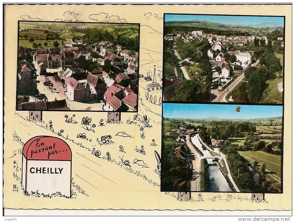 CHEILLY (Saone-et-Loire)  MULTIVUES - Autres & Non Classés