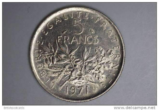 France - 5 Franc  - 1971 - Other & Unclassified