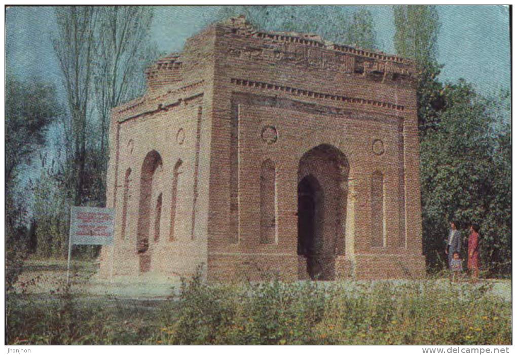 Kazakhstan-Postcard 1982-Djambul-Architectural Monument, The Mausoleum Of Babadji-Hatun.(XI Century) - Kasachstan