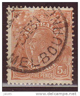 - AUSTRALIE  - 1930 - YT N° 74  - Oblitéré - Georges V - Used Stamps