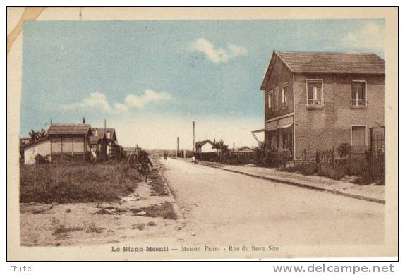 LE BLANC-MESNIL MAISON PICINI RUE DU BEAU SITE - Le Blanc-Mesnil