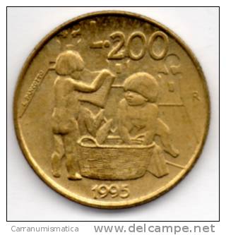 SAN MARINO 200 LIRE 1995 - Saint-Marin