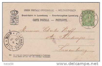 1899 Larochette Grand Duché Du Luxembourg - Larochette