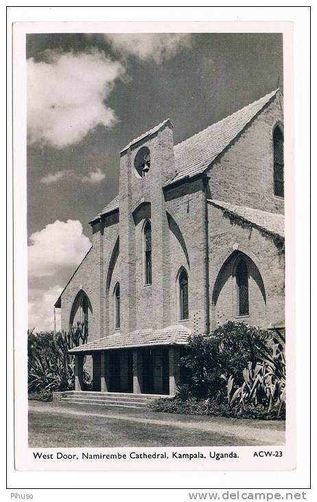 AFR-529     UGANDA : KAMPALA : Namiremba Cathedral - West Door - Uganda