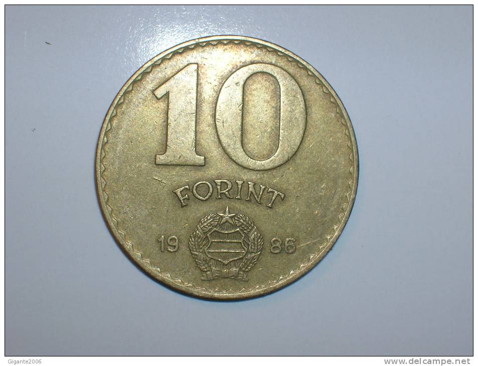 10 Forint 1986 (1156) - Hungría