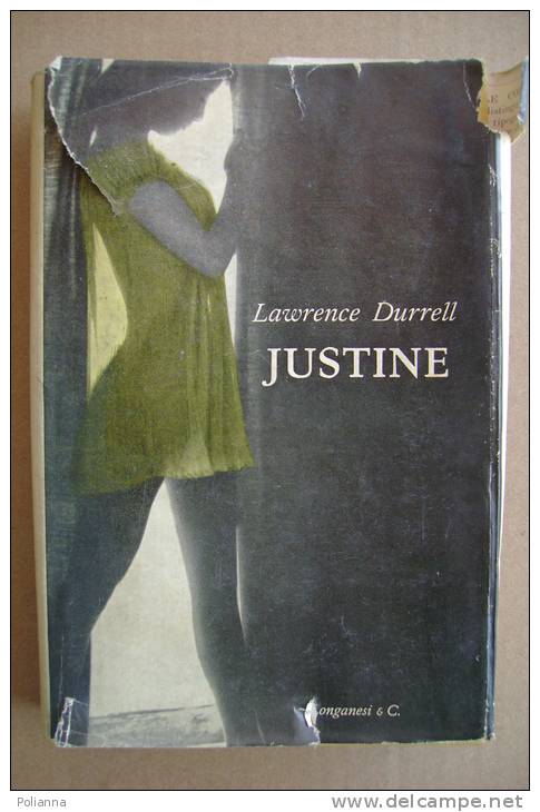 PBA/25 Lawrence Durrell JUSTINE Longanesi 1961/Alessandria D´Egitto - Histoire