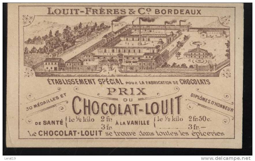 "APS"....CHROMOS ....CHOCOLAT LOUIT...DEVINETTE...  ..‹(•¿•)› - Louit